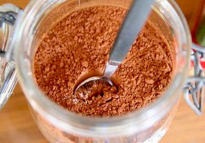 Slisk med kakao blandas i burk. slisk2.jpg